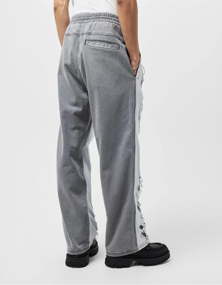 Martia Distressed Wide Leg Jeans