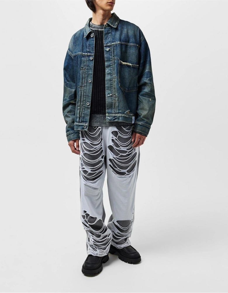 Martia Distressed Wide Leg Jeans