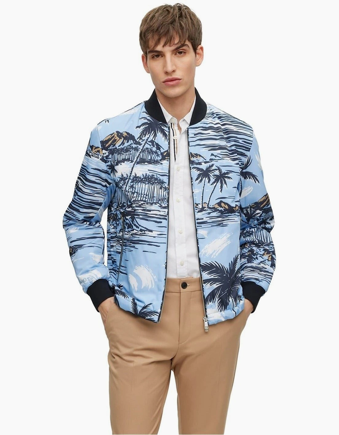 Clovis Ribbed Cuff Softshell Jacket
