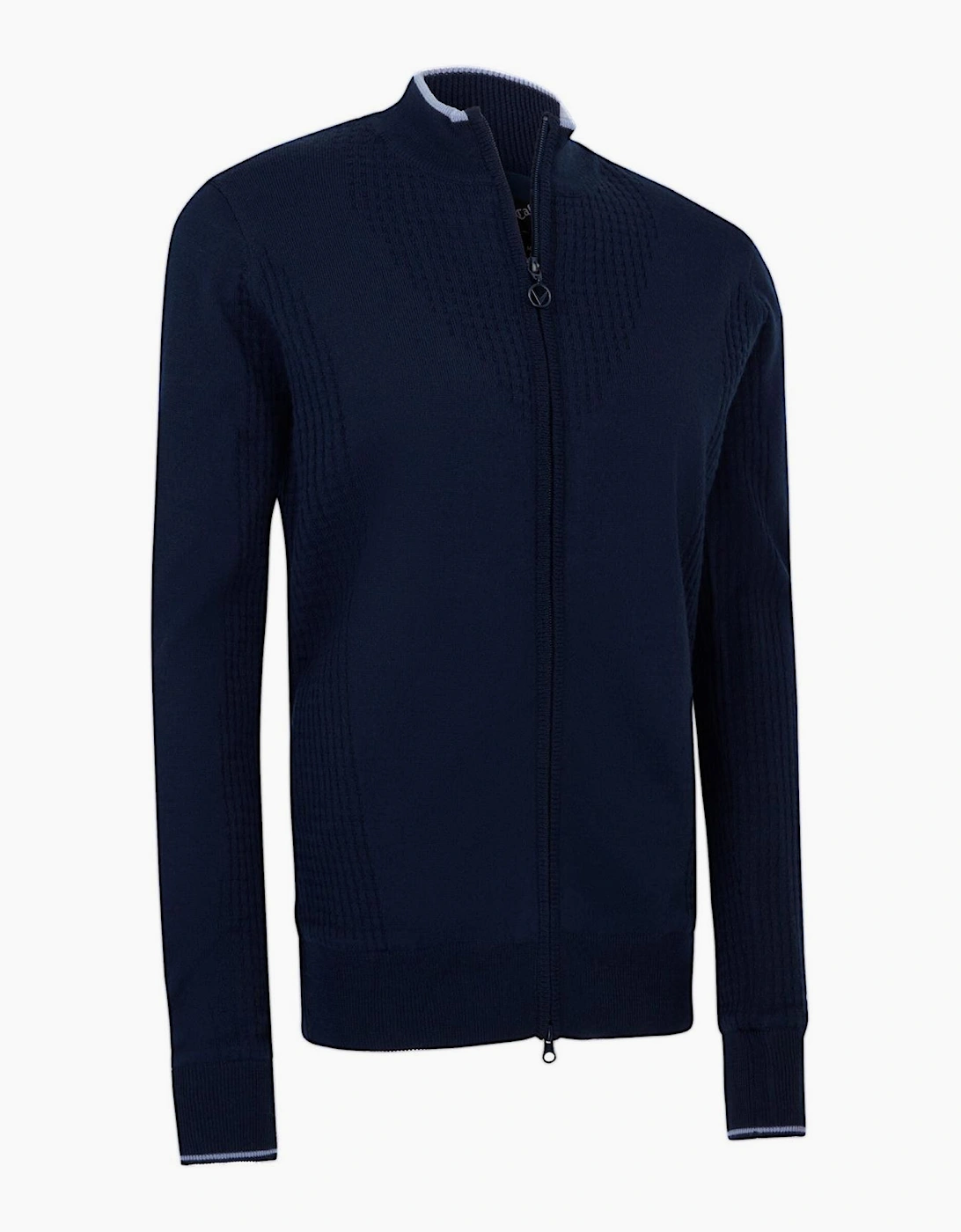 Callaway Women's Navy Mock Neck Long Sleeve Regular Fit Sweater - Size 16