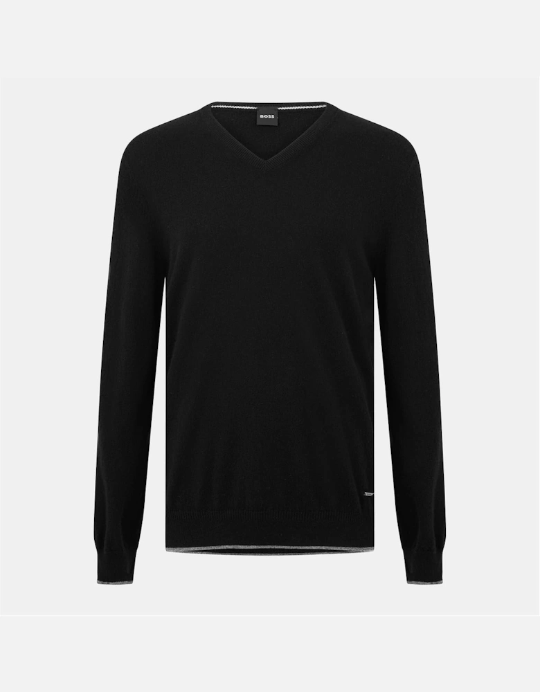 Ettore V-Neck Long Sleeve Sweater