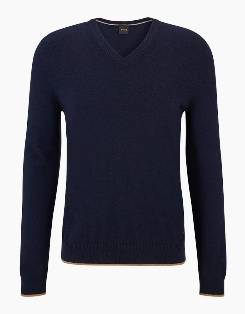 V-Neck Long Sleeve Regular Fit Sweater