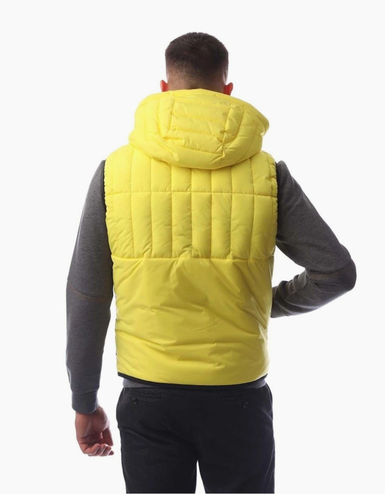 Cashton Hooded Solid Patterned Gilet