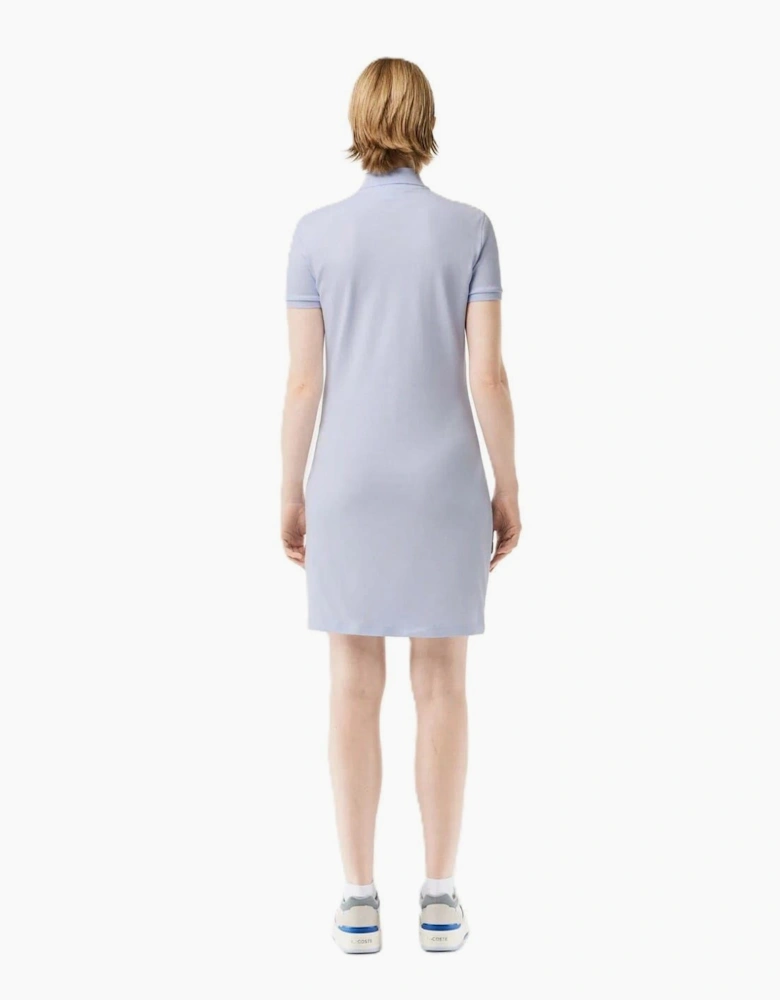 Ef5473 Collared Neck Midi T-Shirt Dress