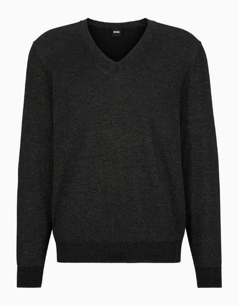 V-Neck Long Sleeve Regular Fit Sweater