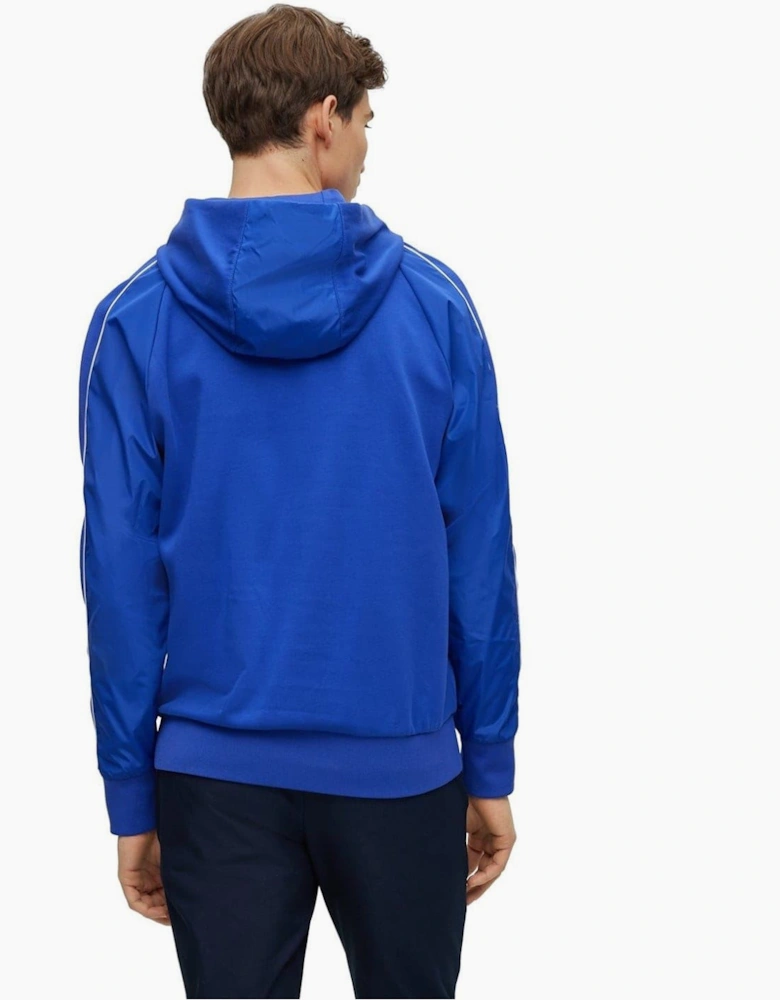 Hooded Neck Raglan Sleeve Sweatshirt