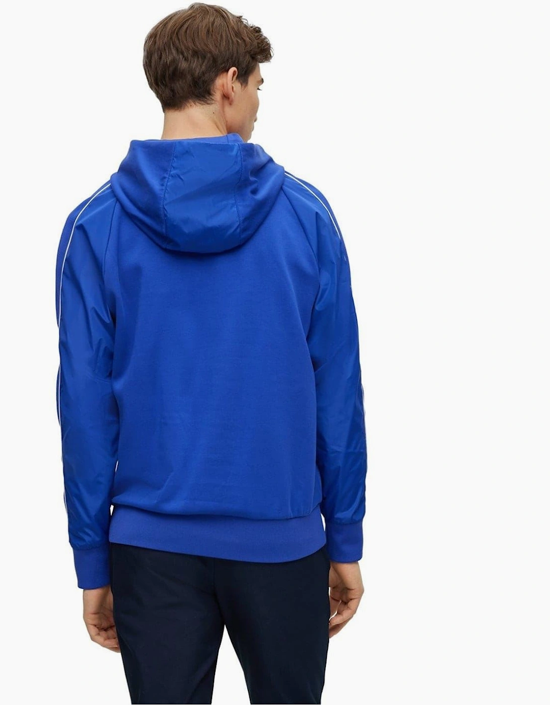 Hooded Neck Raglan Sleeve Sweatshirt