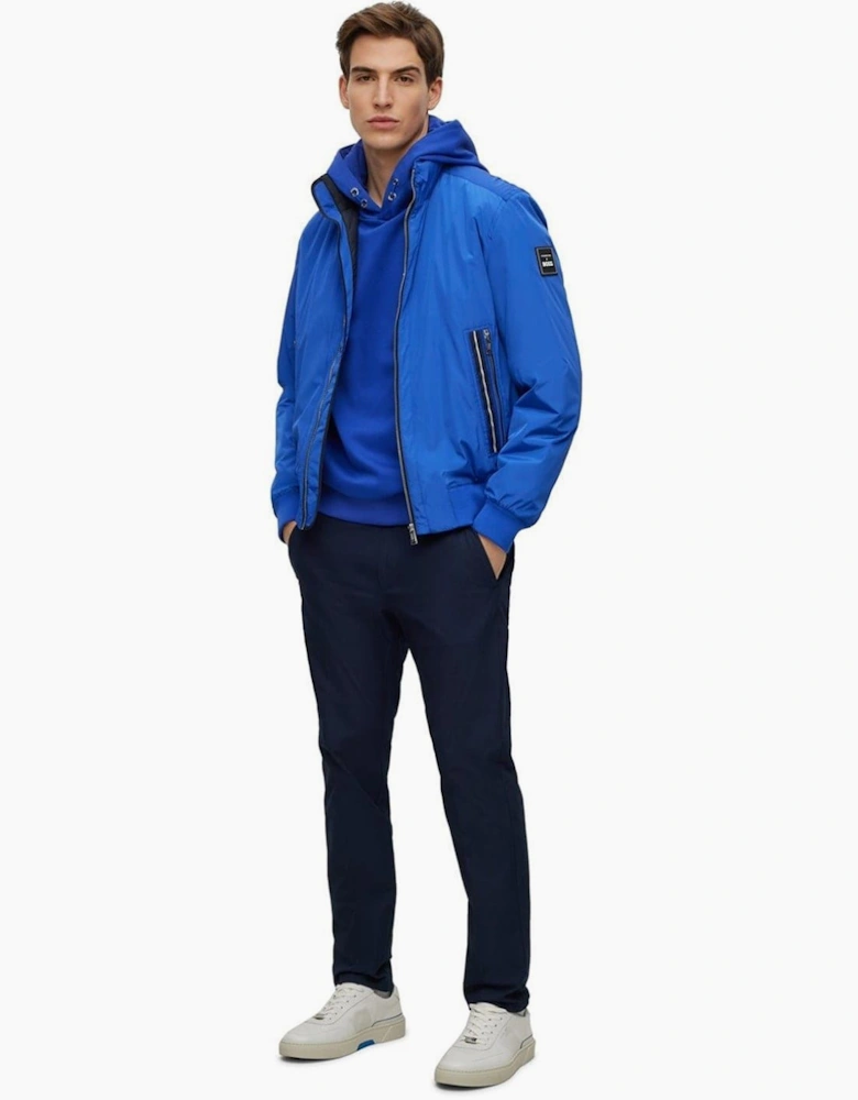 Hooded Neck Raglan Sleeve Sweatshirt