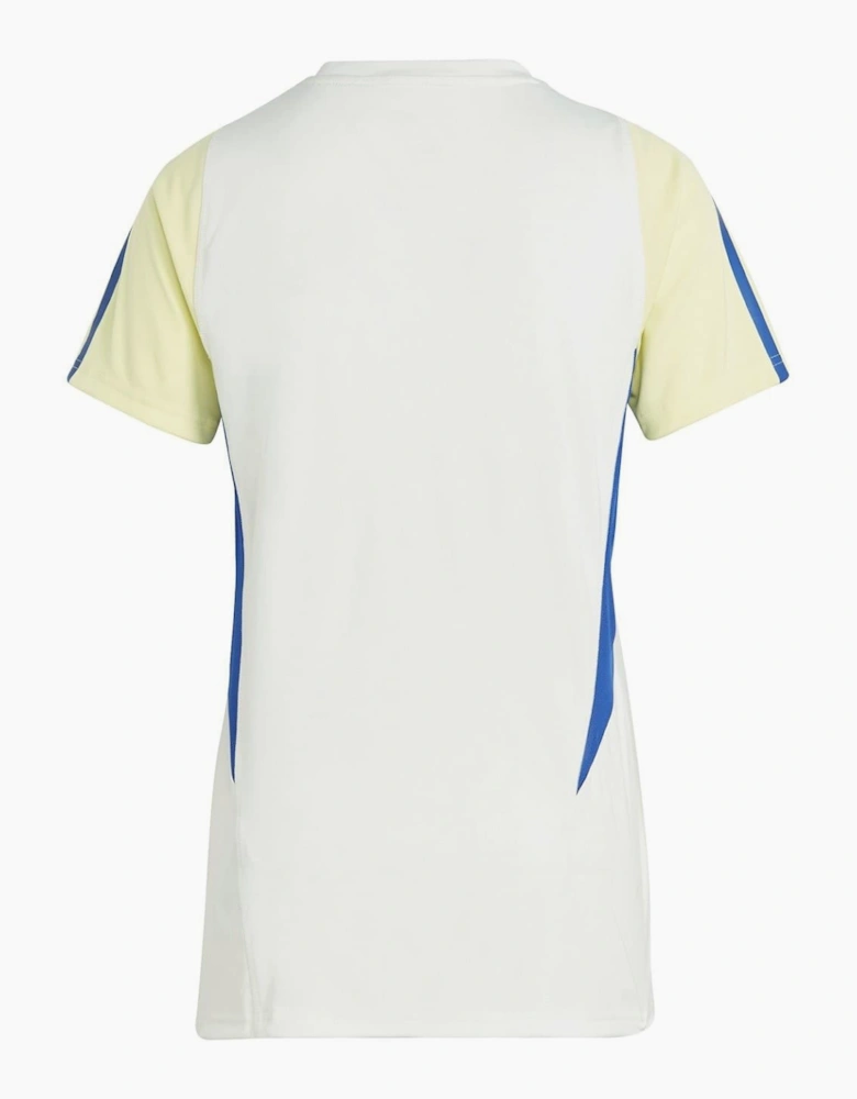V-Neck Raglan Sleeve Jersey T-Shirt