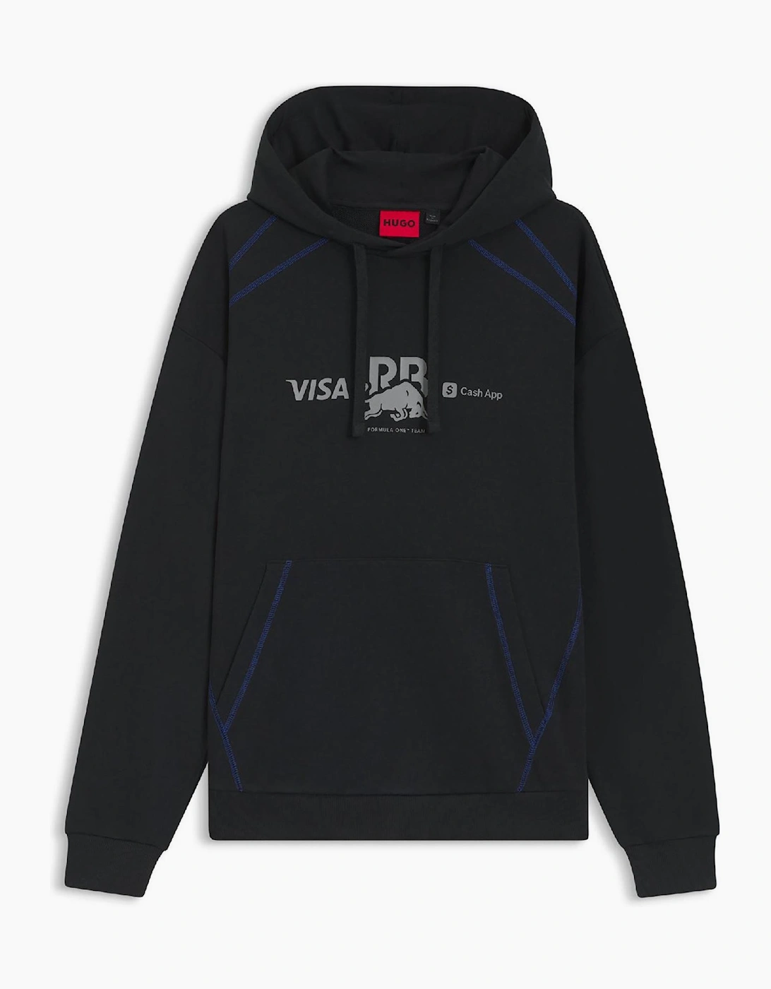 Text Graphic Hooded Neck Long Sleeve Sweatshirt