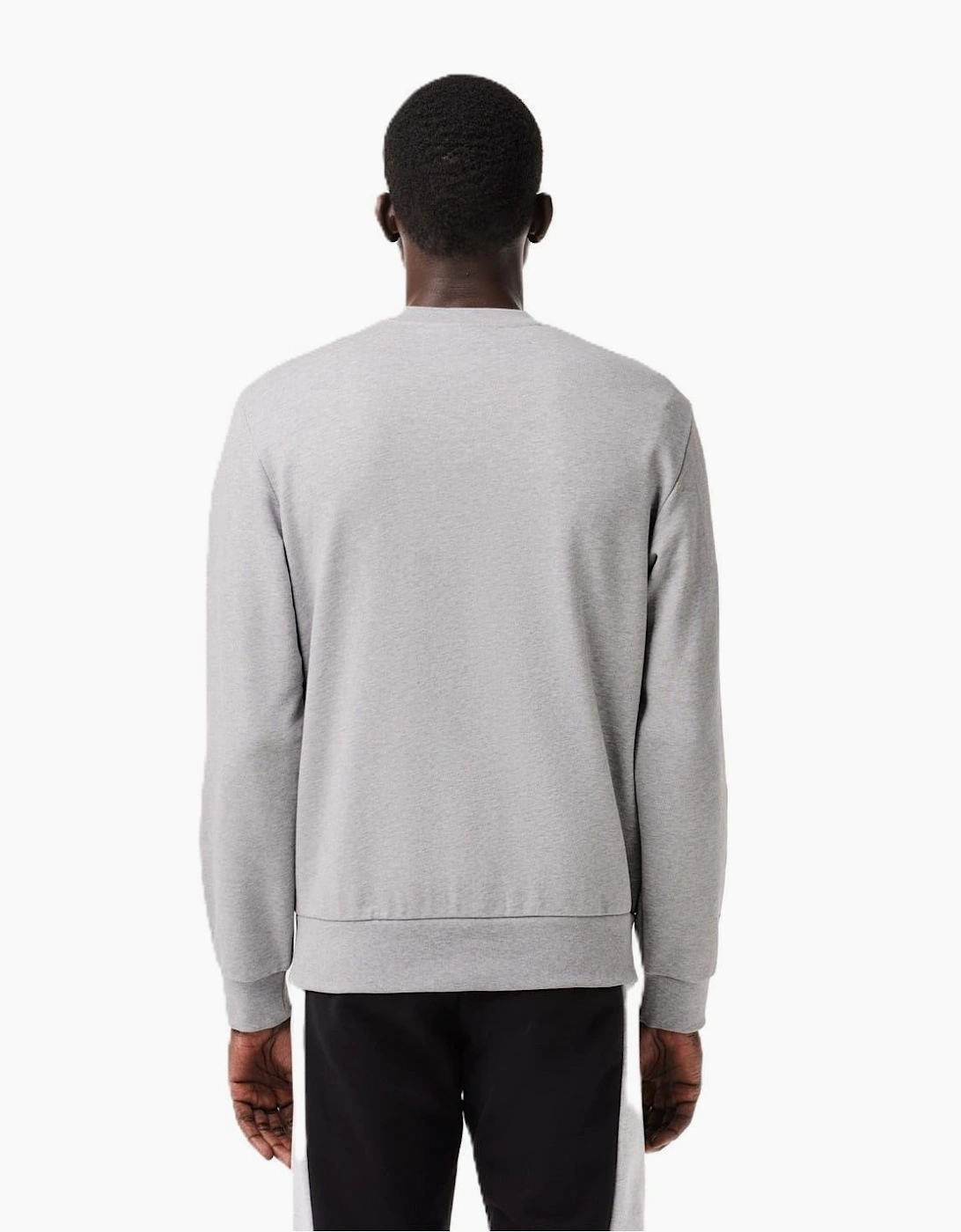 Colour Block Lacoste Lettering Sweatshirt