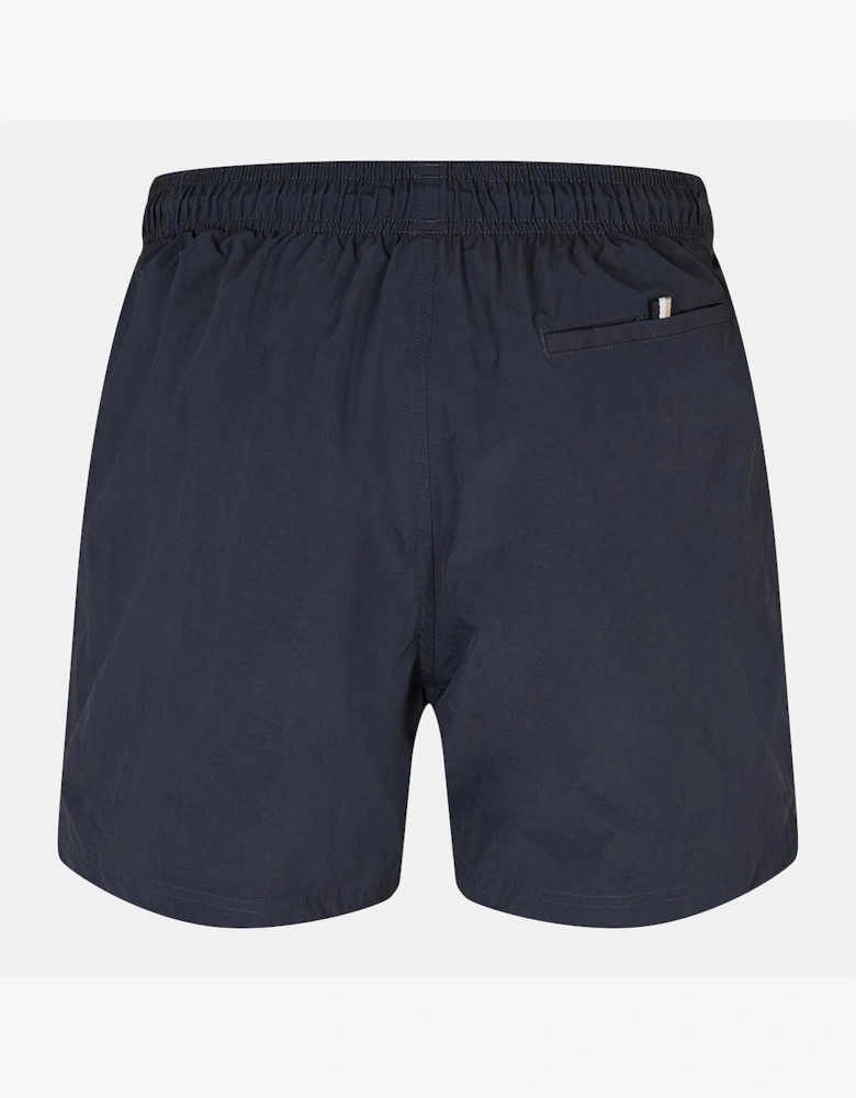 Octopus Swim Shorts With Bold  Branding