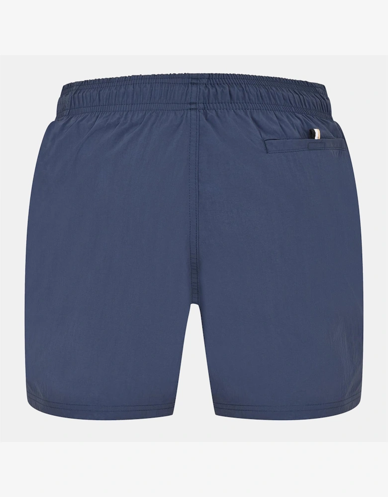 Octopus Swim Shorts With Bold  Branding