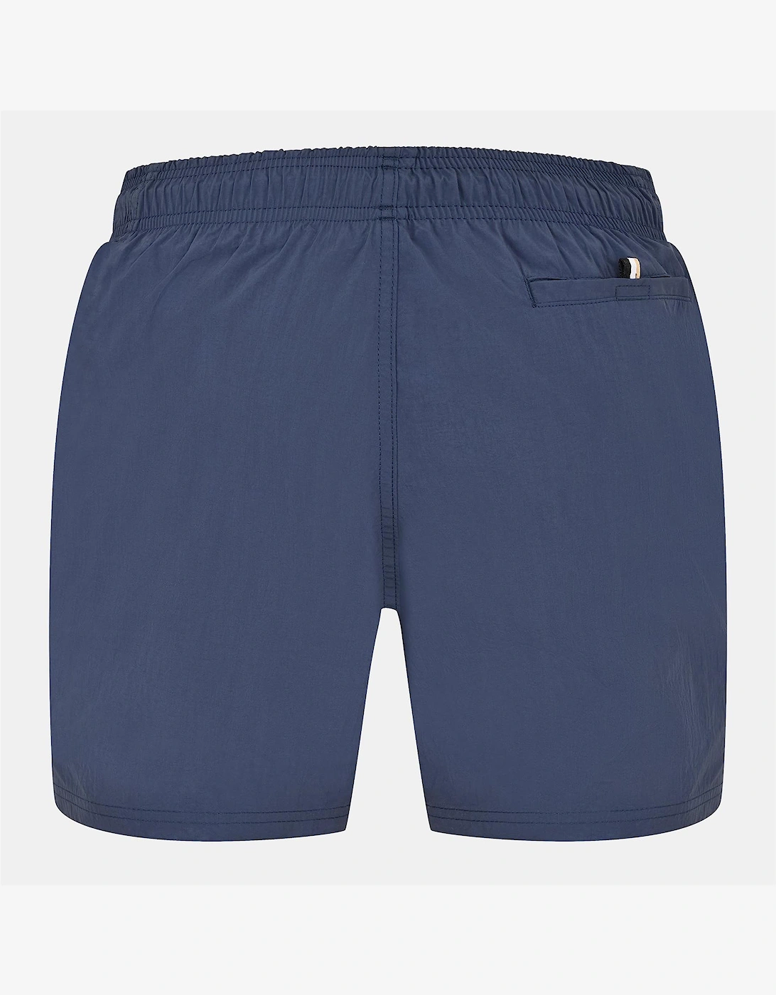 Octopus Swim Shorts With Bold  Branding