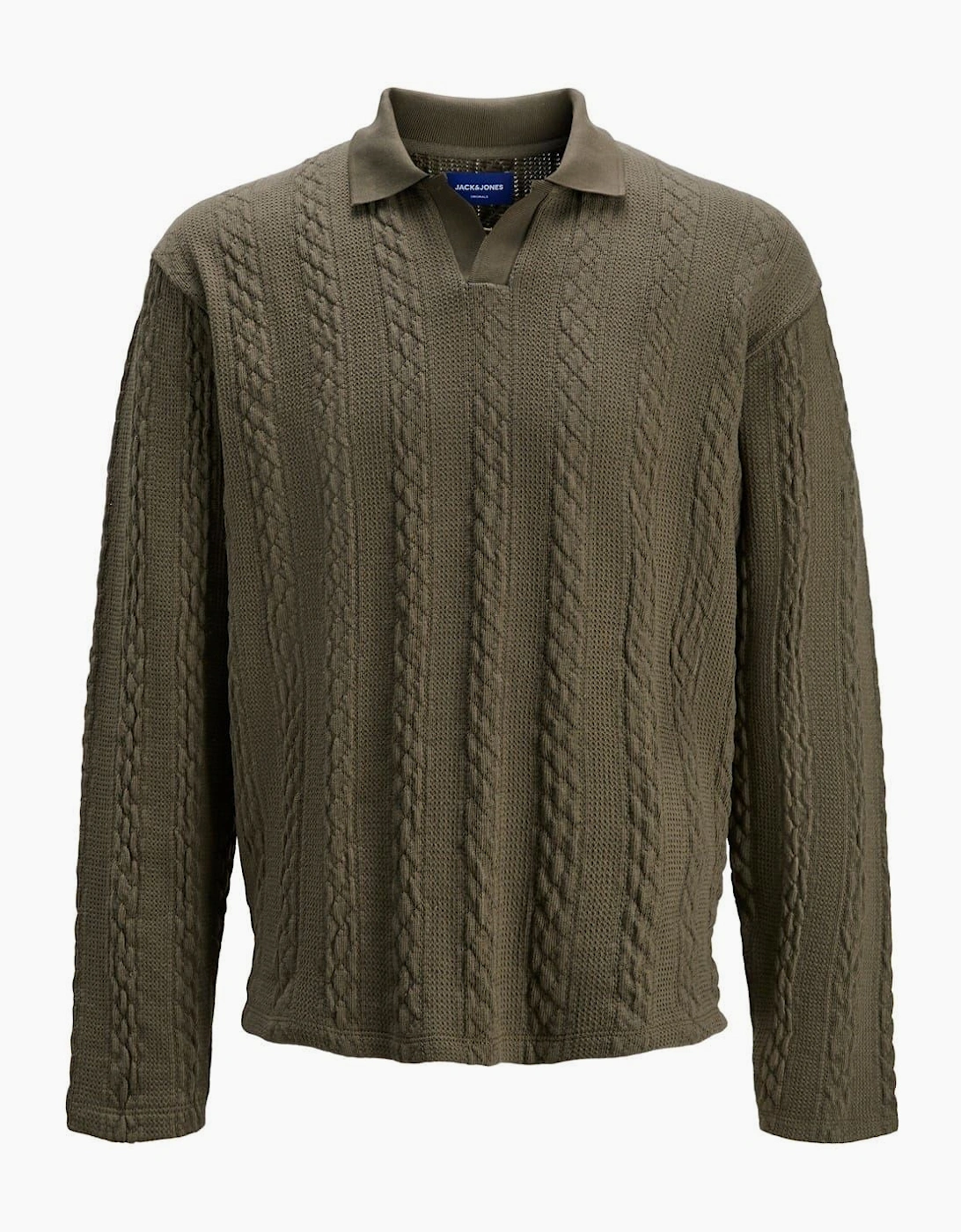 Cable Long Sleeve Regular Fit Sweater