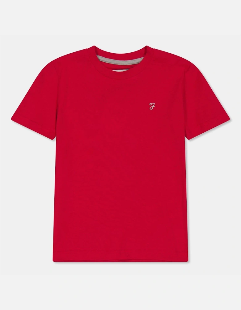 Crew Neck Short Sleeve Jersey T-Shirt