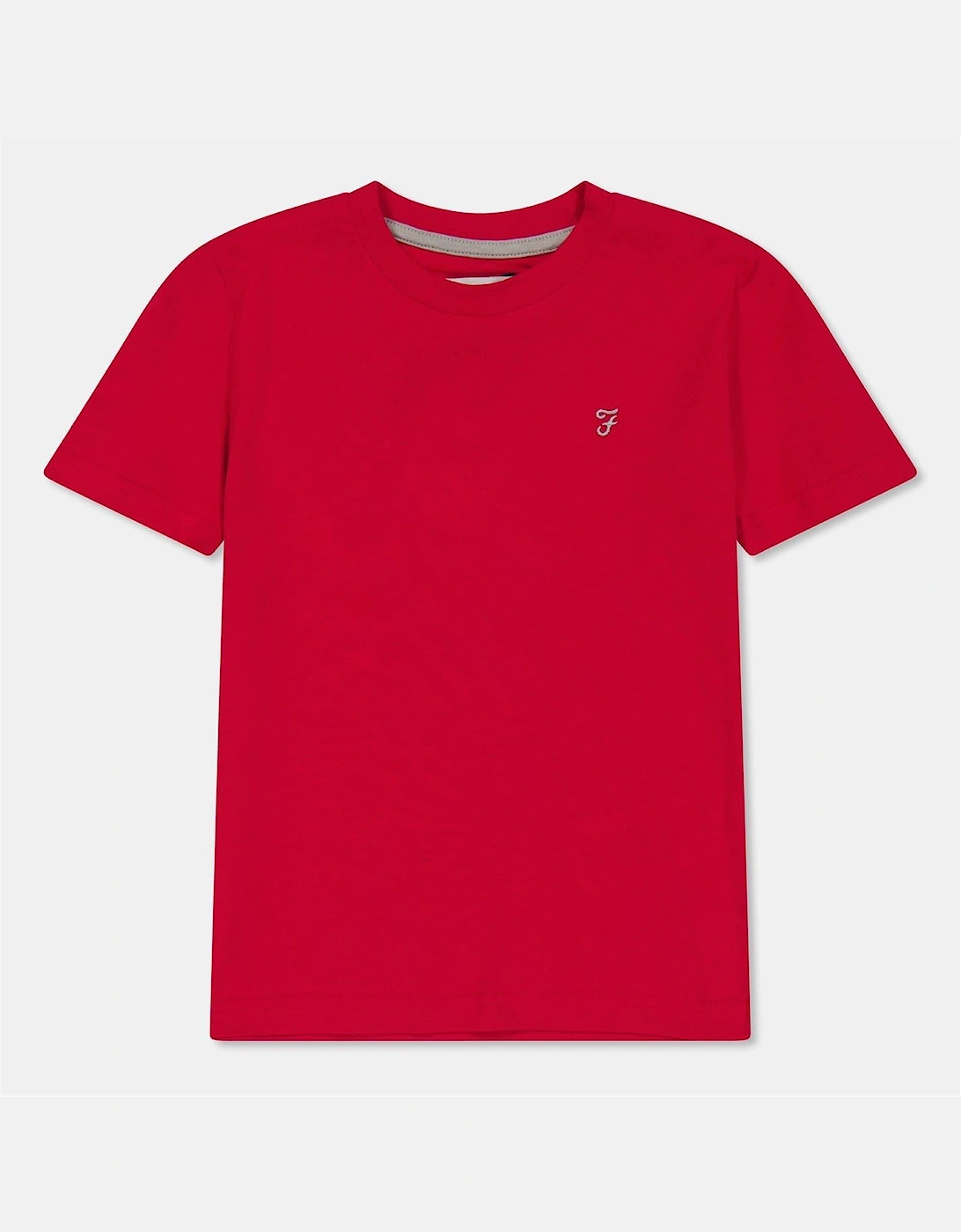 Crew Neck Short Sleeve Jersey T-Shirt