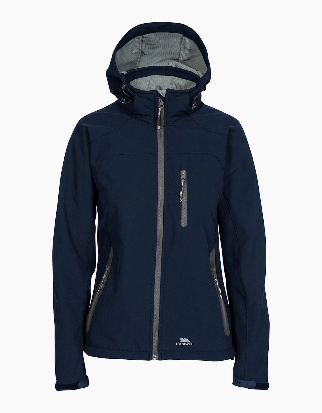 Ellison Hooded Softshell Jacket with Zipped Pocket
