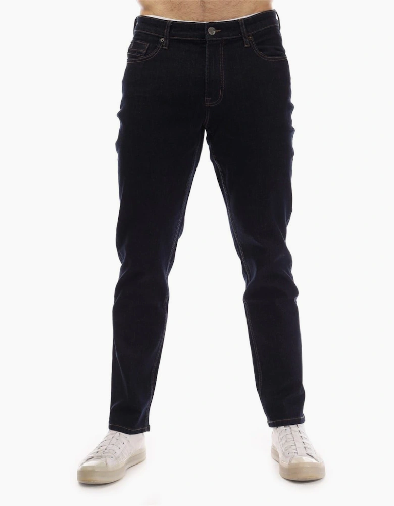 Rinse Five Pocket Design Jeans