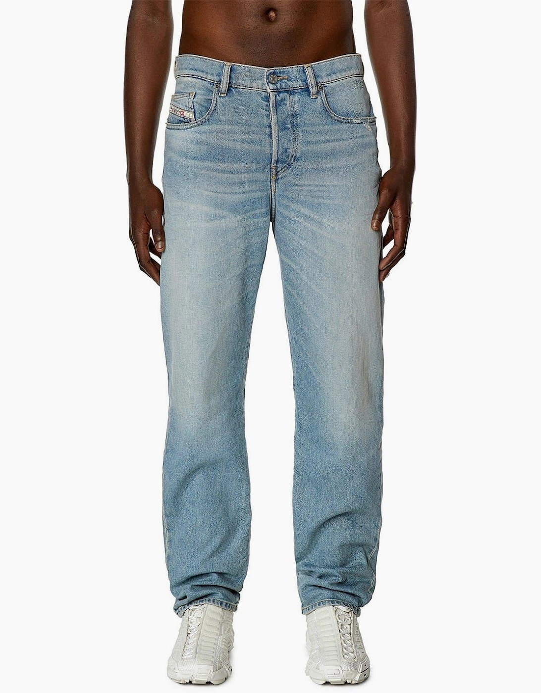 Low Rise Straight Leg Jeans