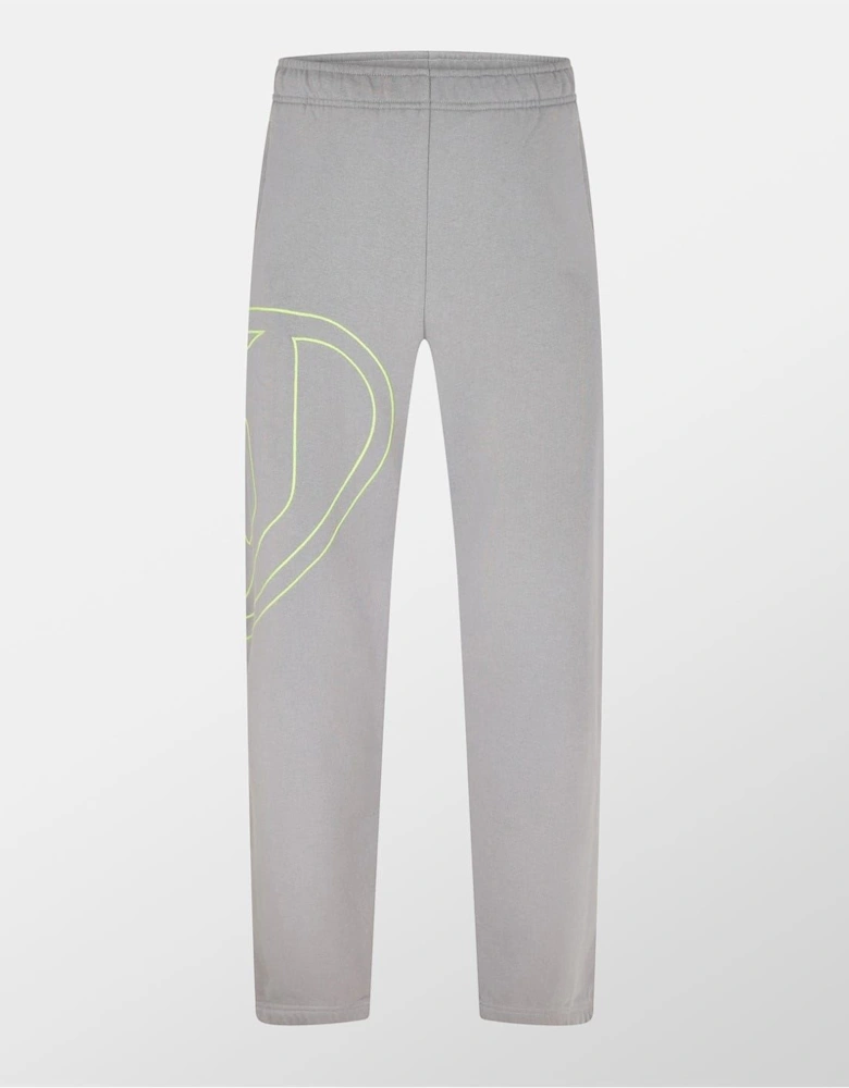 Oval D Solid Straight Joggers