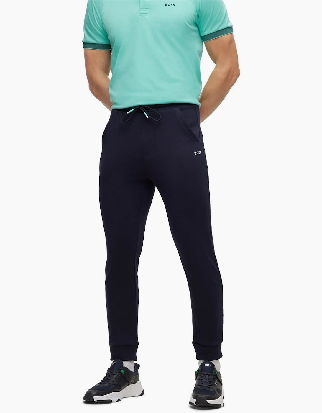 Hadiko Solid Patterned Slim Joggers