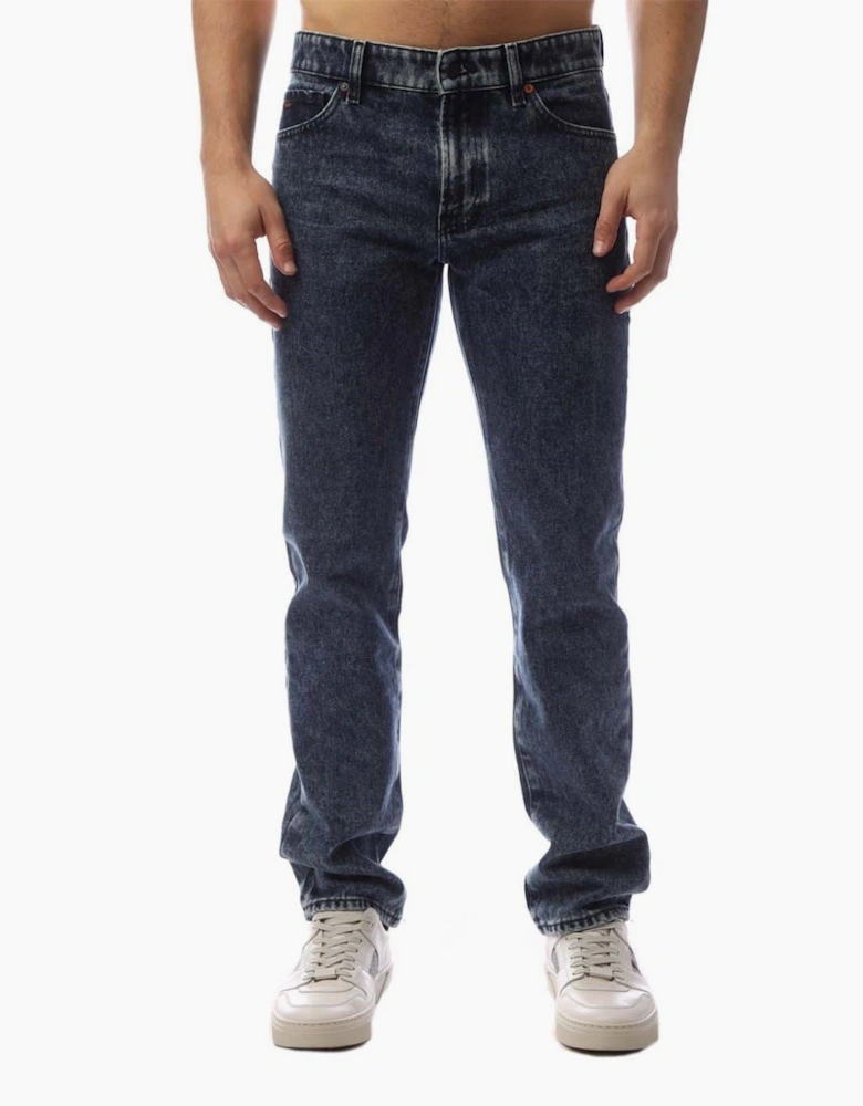 Five Pocket Straight Leg Jeans