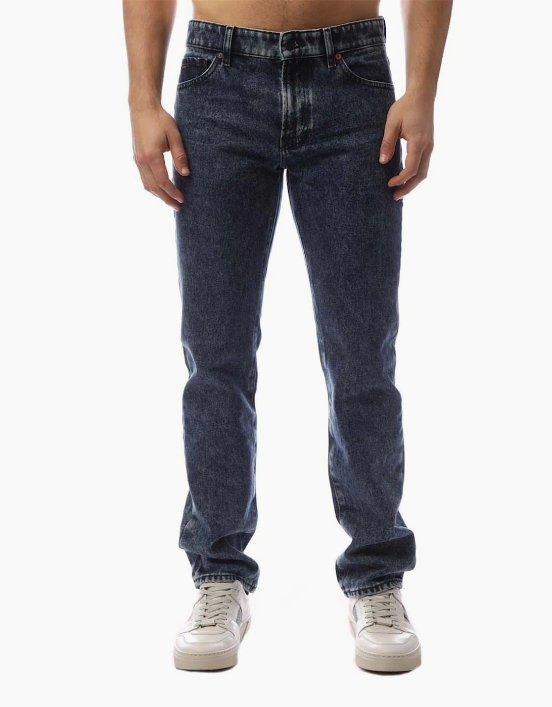 Five Pocket Straight Leg Jeans