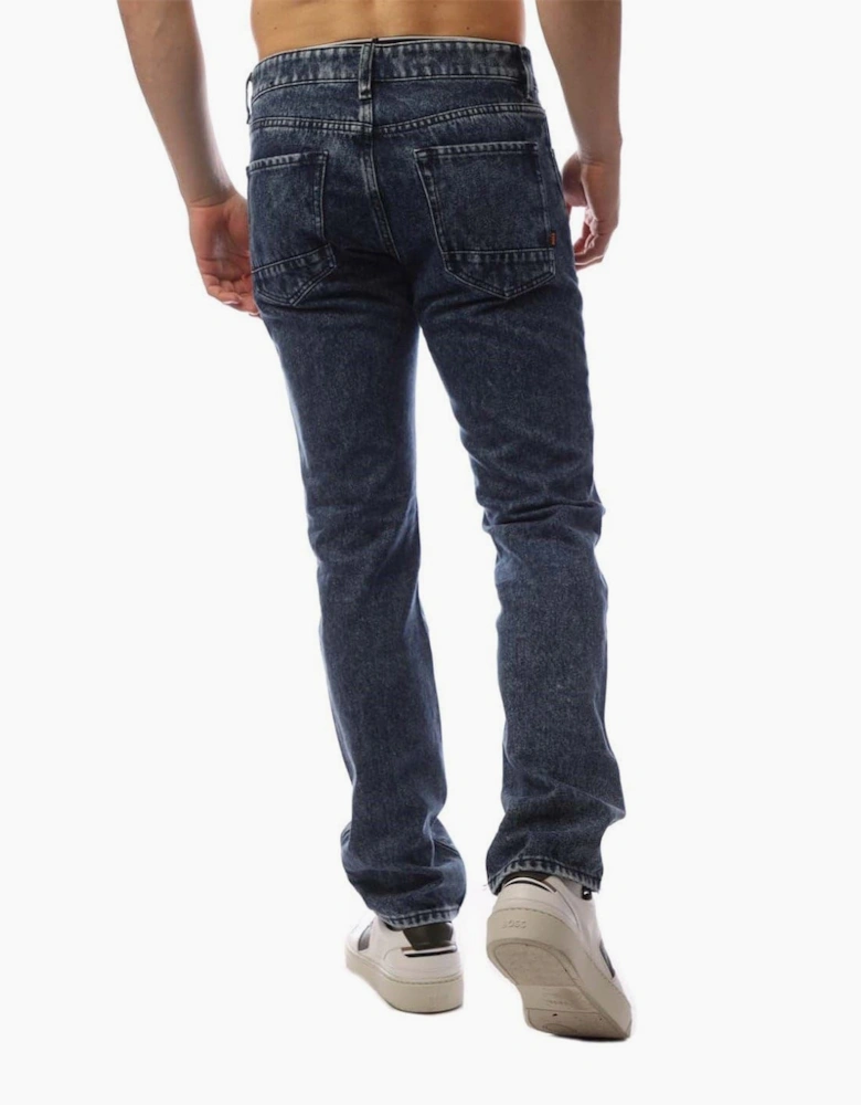 Five Pocket Straight Leg Jeans