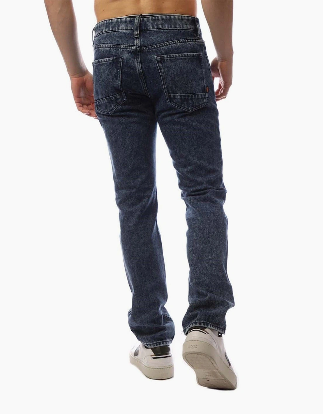 Five Pocket Straight Leg Jeans