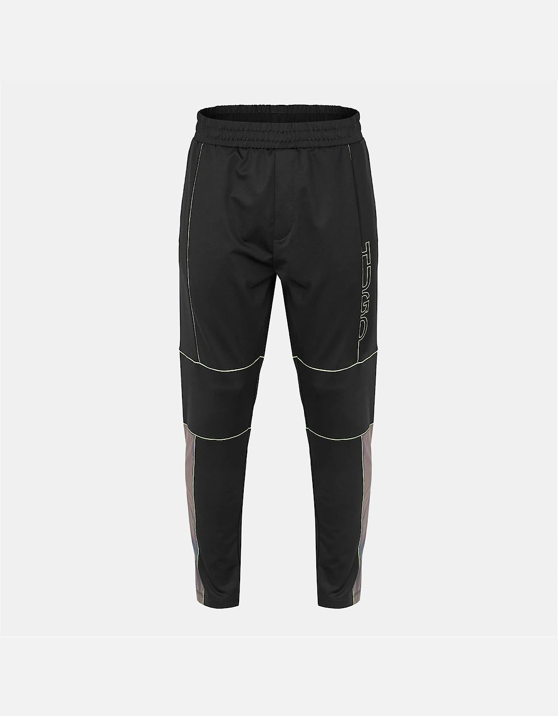 Solid Patterned Dalluminio Joggers