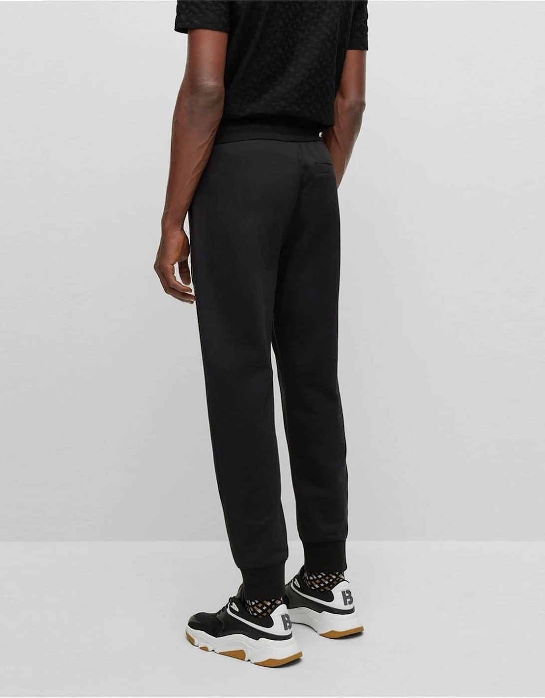 Lamont Solid Patterned Slim Joggers