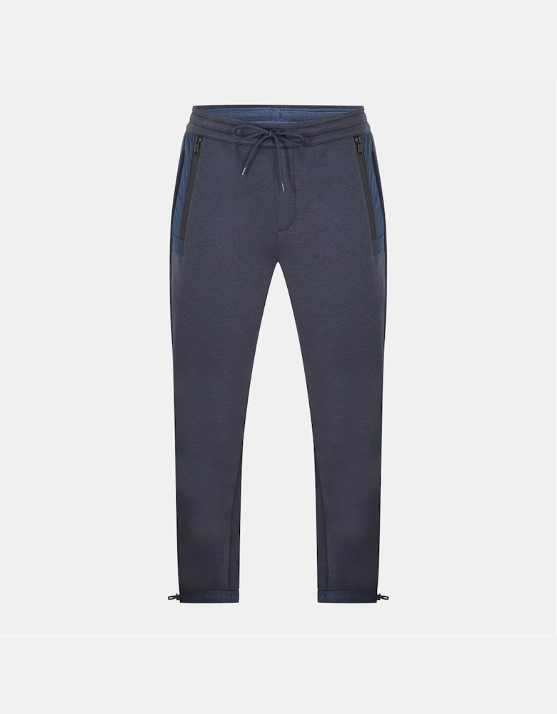 Lamont Zipped Pocket Solid Patterned Joggers