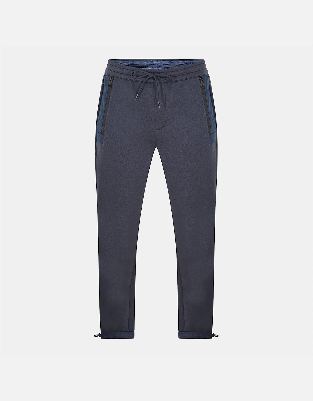 Lamont Zipped Pocket Solid Patterned Joggers