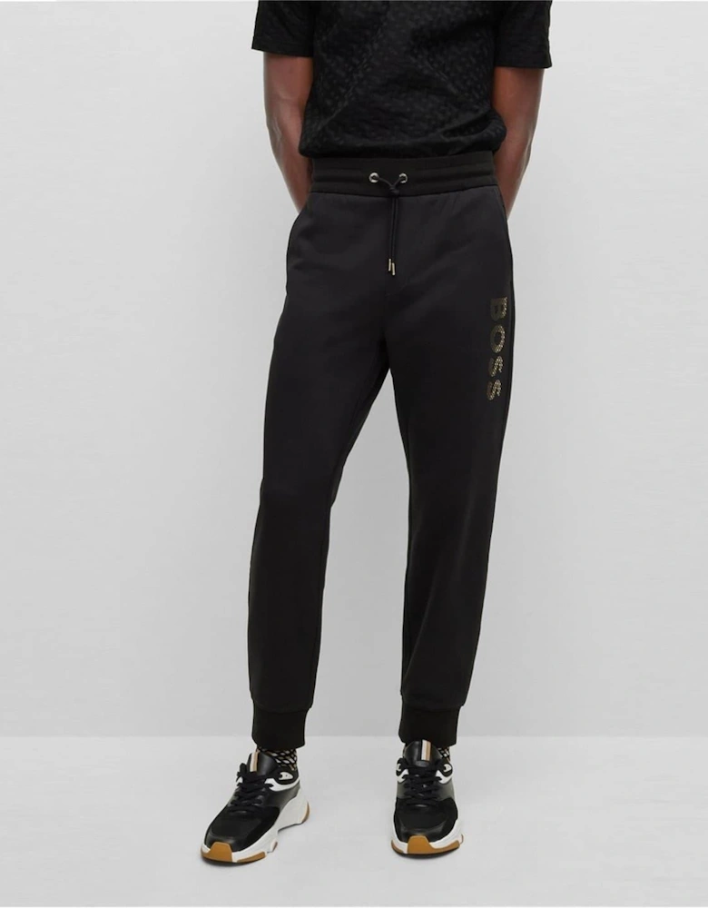 Lamont Solid Patterned Slim Joggers