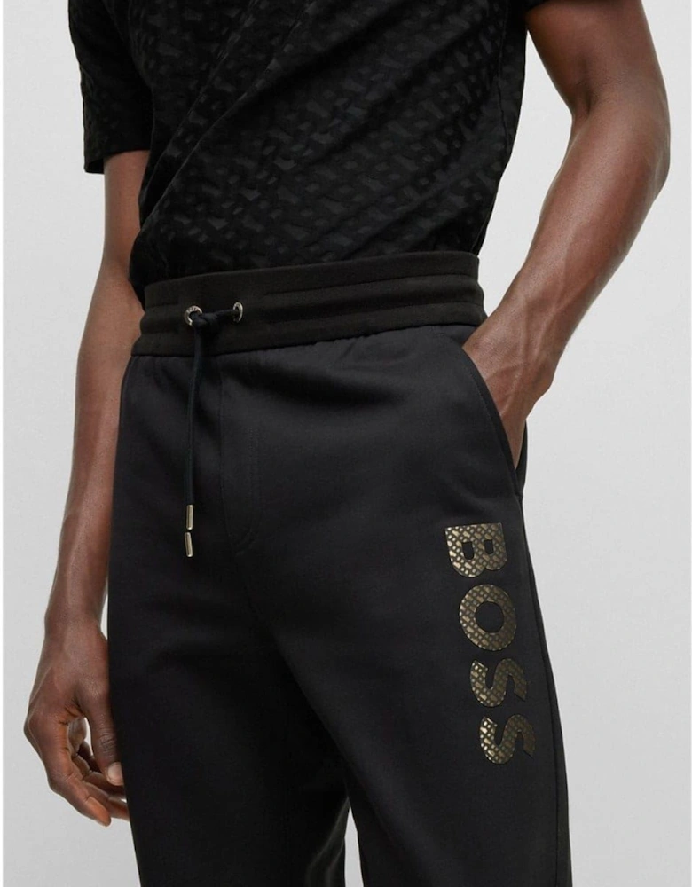 Lamont Solid Patterned Slim Joggers