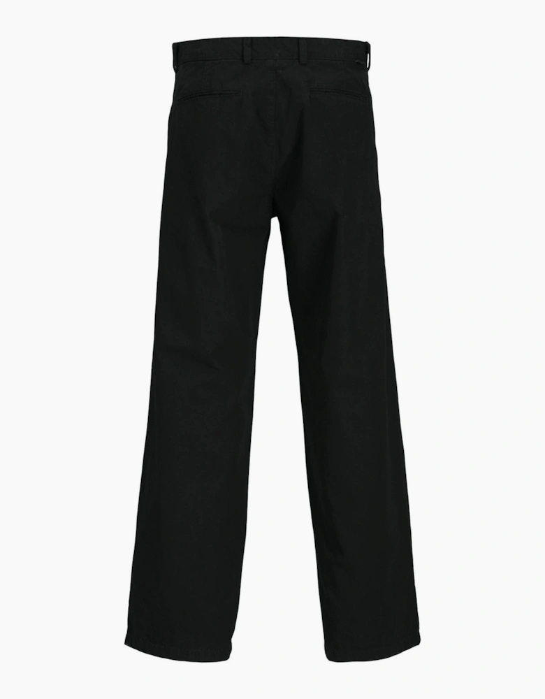 Solid Patterned Straight Chinos
