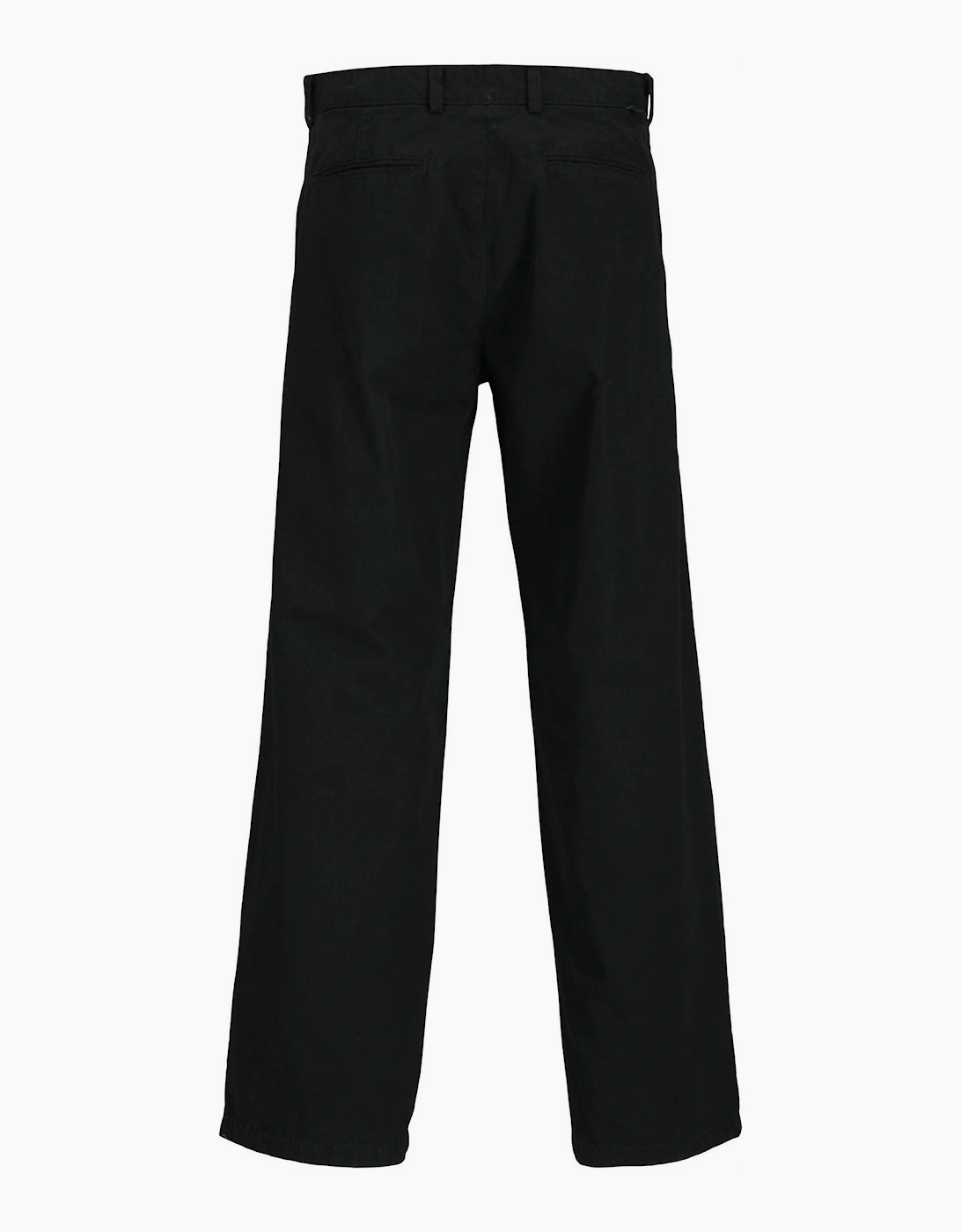 Solid Patterned Straight Chinos