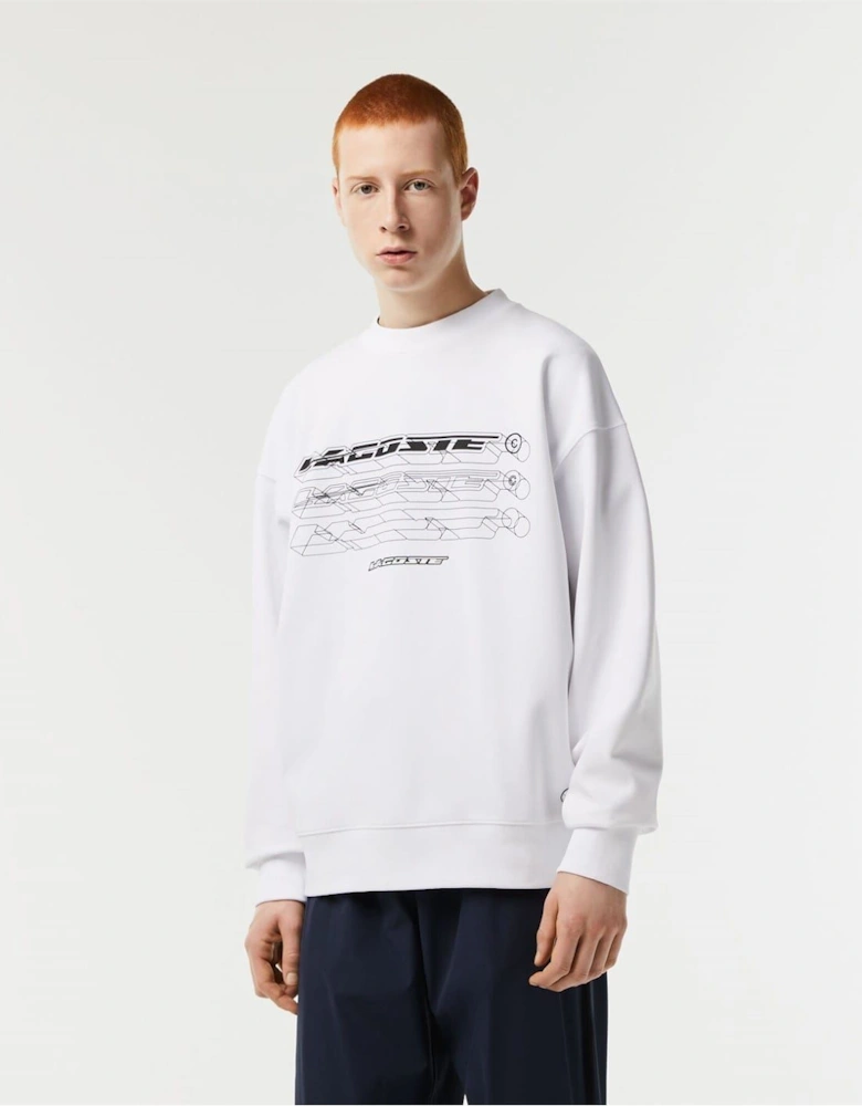 Mens Racing Crew Sweater