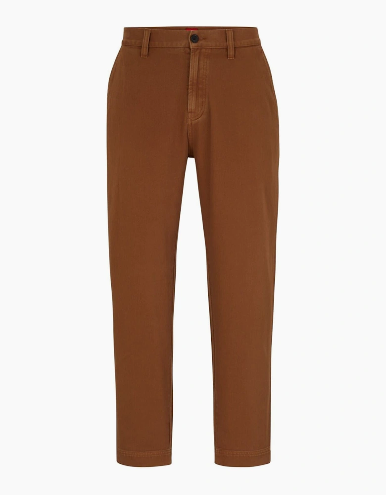 Zeebo233d Solid Patterned Straight Chinos