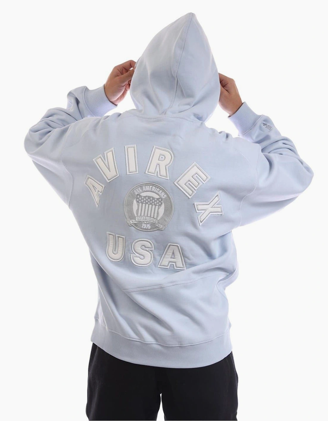 Jackson Hooded Neck Long Sleeve Sweatshirt