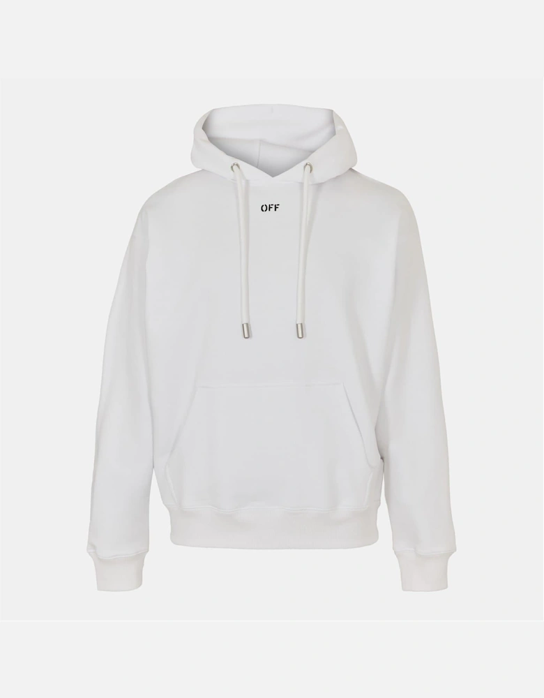 Embroidered Hooded Neck Long Sleeve Sweatshirt
