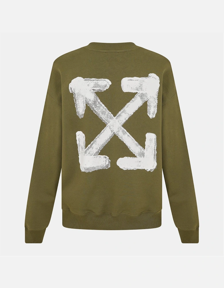 Crew Neck Long Sleeve Regular Fit Sweatshirt