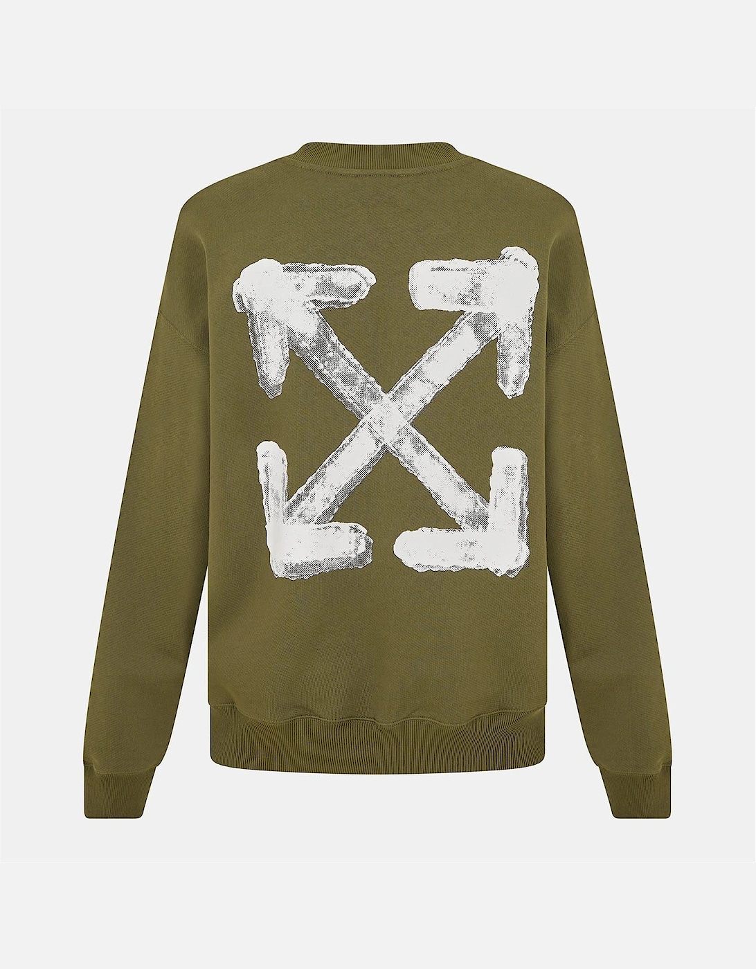 Crew Neck Long Sleeve Regular Fit Sweatshirt