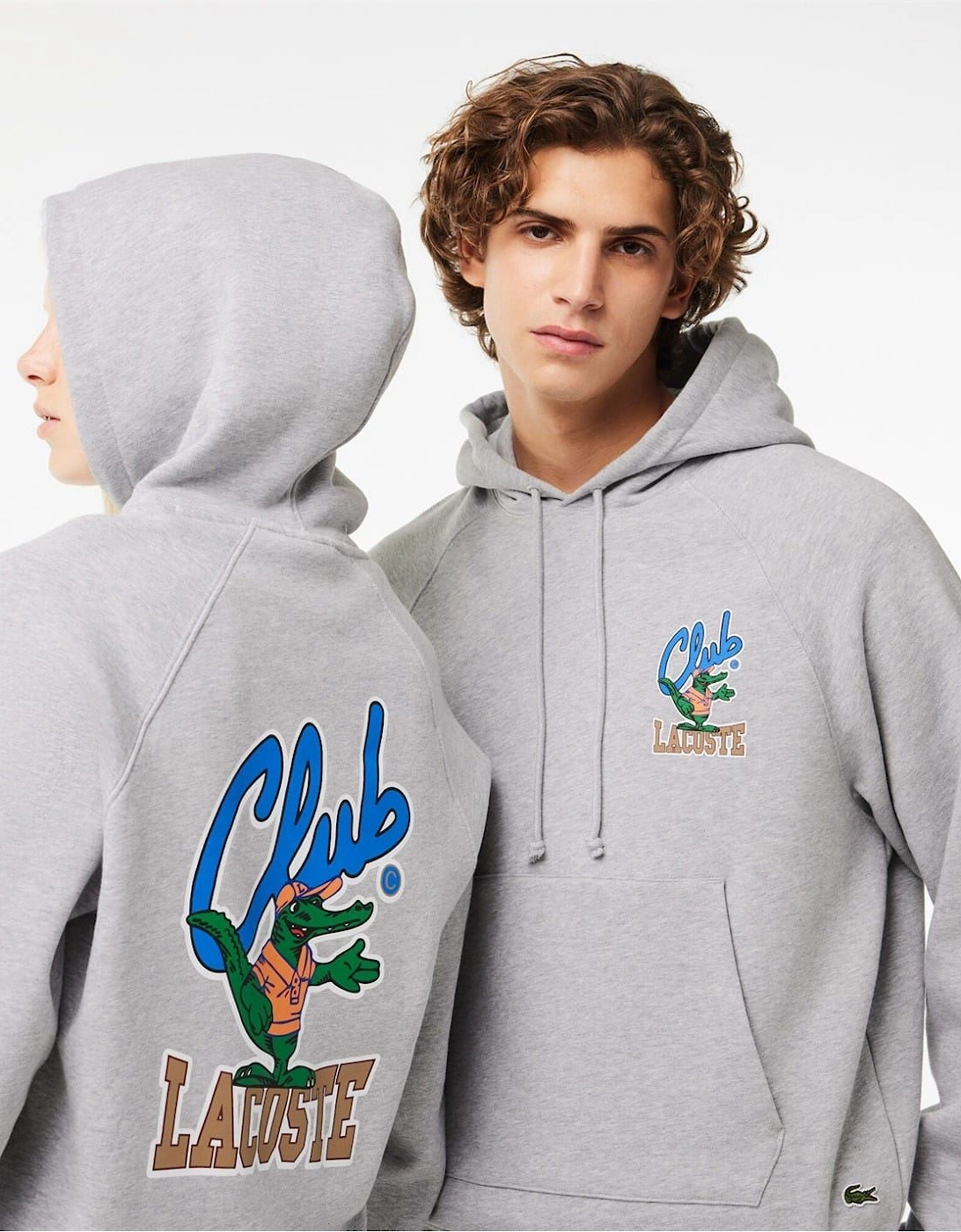 Crocodile Print Relaxed Fit Raglan Sleeve Hoodie