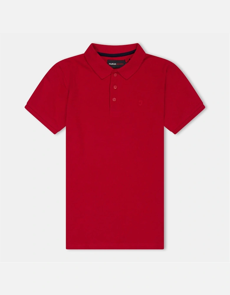 Bugsworth Embroidered Collared Short Sleeve Polo