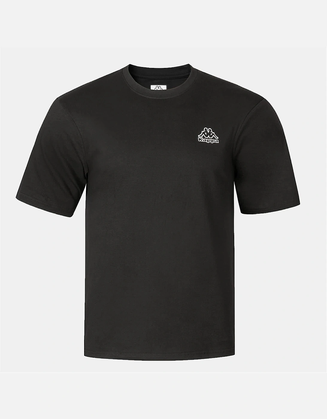 Kappa Kappa Men's Mens Cotton Crew Neck T-Shirt - Black