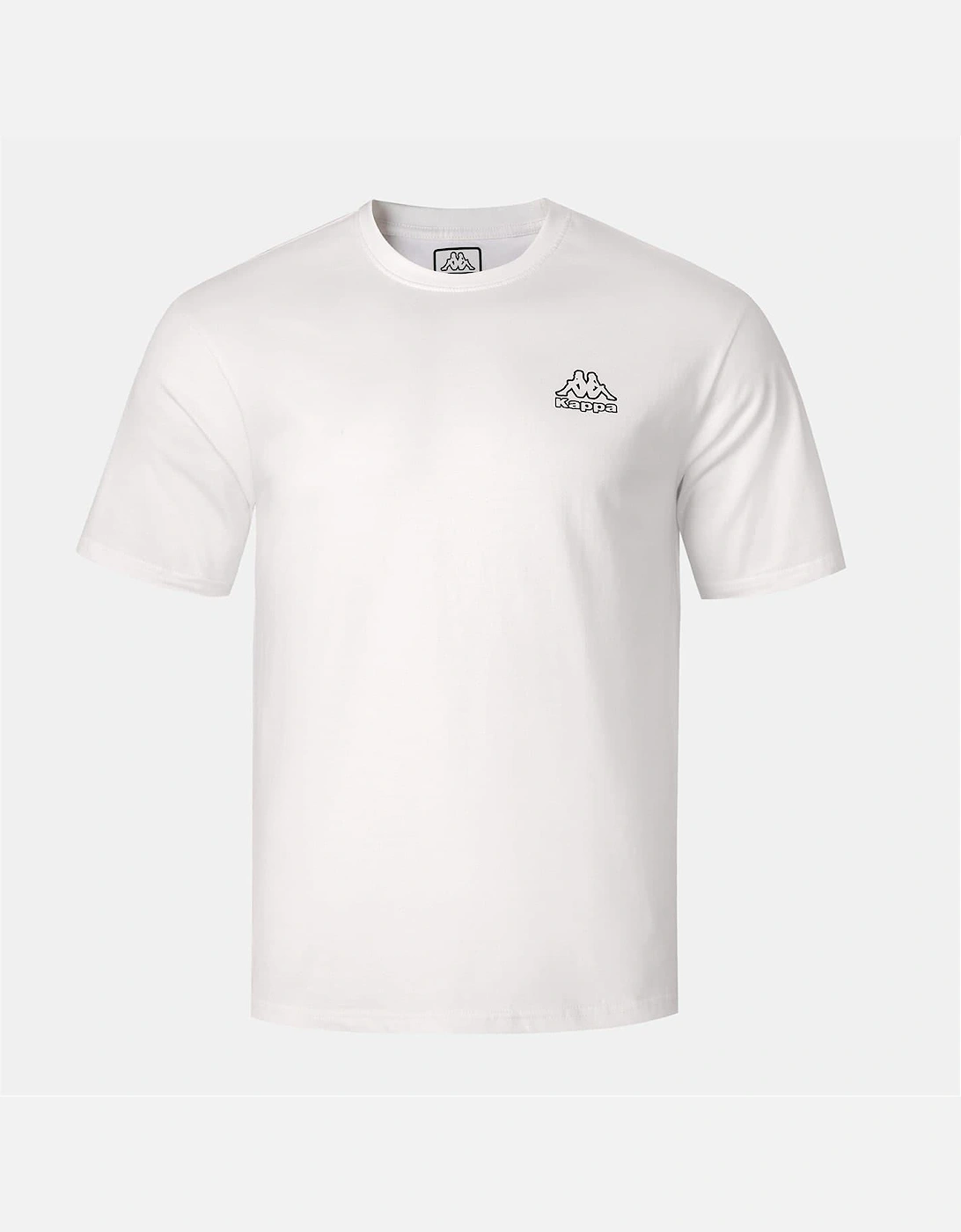 Kappa Kappa Men's Mens Cotton Crew Neck T-Shirt - White