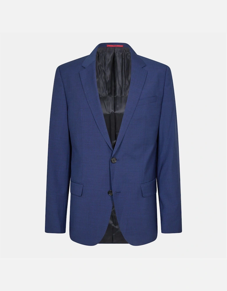 Henry Solid Patterned Flap Pocket Suit Jacket
