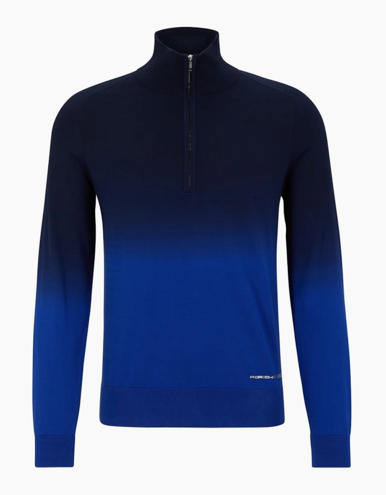 Funnel Neck Long Sleeve Regular Fit Sweater